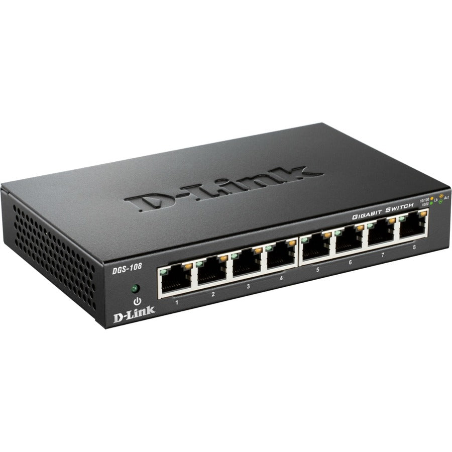 D-Link DGS-108 Ethernet Switch — DGS-108GL
