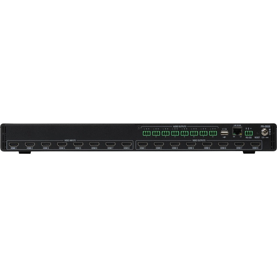 AMX 8x8 4K60 HDMI Switcher — AMX-PR-0808