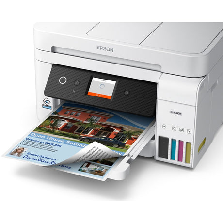 Epson WorkForce ST-C4100 Wireless Inkjet Multifunction Printer - Color — C11CJ60203