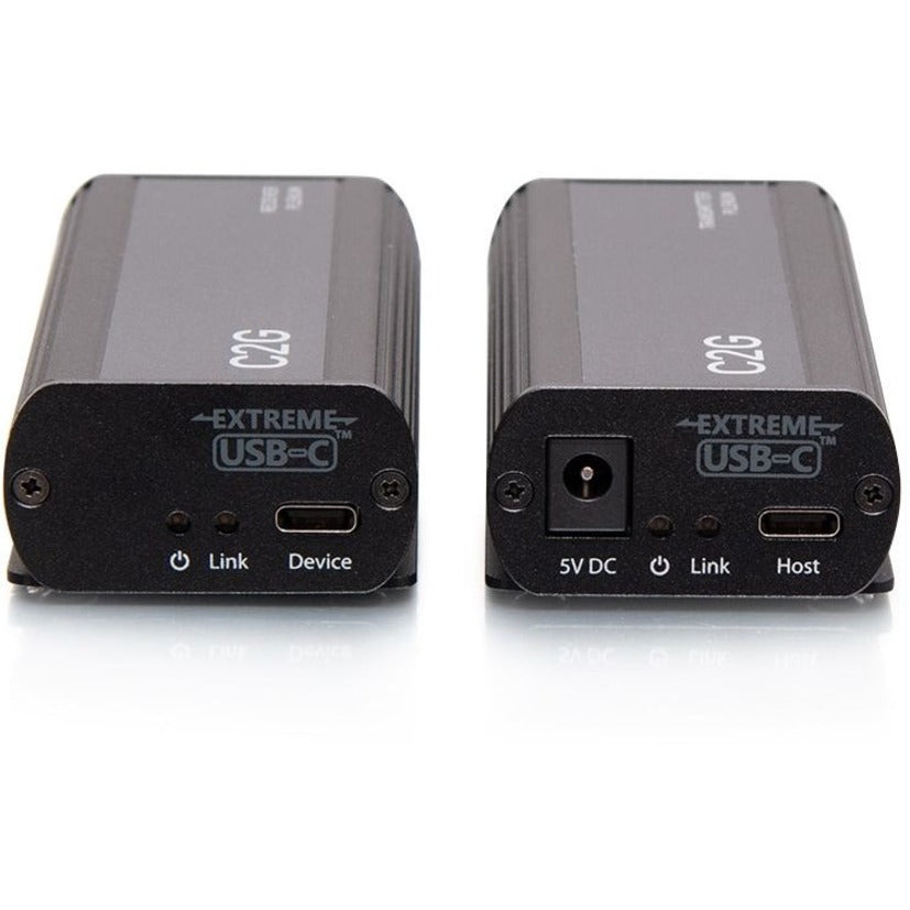 C2G 1-Port USB C Extender Transmitter to Receiver Kit - USB 3.2 Gen 1 - Plenum Rated — C2G54279