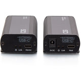 C2G 1-Port USB C Extender Transmitter to Receiver Kit - USB 3.2 Gen 1 - Plenum Rated — C2G54279
