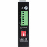 Tripp Lite Industrial Gigabit Ethernet PoE injector 60W PoE++ 802.3bt Midspan -40? to +75? IP30 housing Dual 24-57VDC DIN rail 1 Port — NPOEI-60W-1G