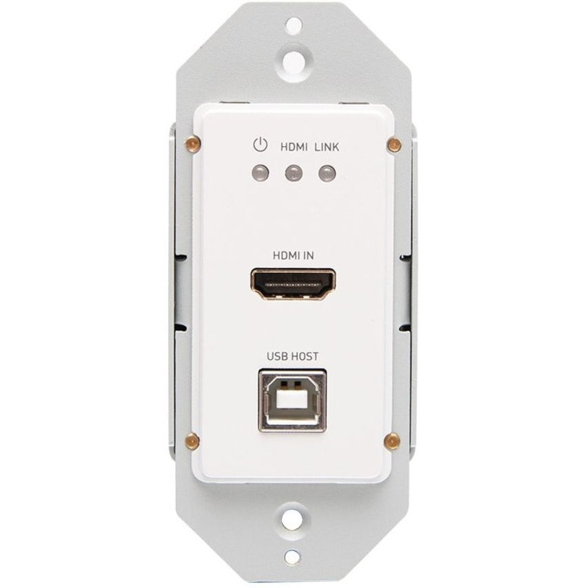 C2G HDMI HDBaseT + USB-B, RS232 Wall Plate Transmitter to Box Receiver Kit — C2G30024