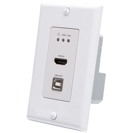 C2G HDMI HDBaseT + USB-B, RS232 Wall Plate Transmitter to Box Receiver Kit — C2G30024