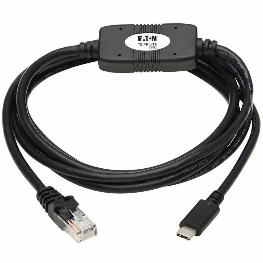 Eaton Tripp Lite Series USB-C to RJ45 Serial Rollover Cable (M/M) - Cisco Compatible, 250 Kbps, 6 ft. (1.8 m) — U209-006-RJ45XC