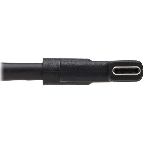 Eaton Tripp Lite Series USB-C Extension Cable (M/F) - USB 3.2 Gen 2 (10Gbps), Thunderbolt 3 Compatible, Right-Angle Plug, 20 in. (0.5 m) — U421-20N-G2-RA