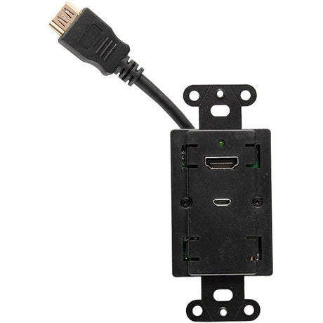 C2G HDMI Inline Extender Decorative Wall Plate w/ Interchangeable Covers — C2G42395