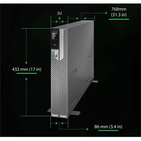 APC by Schneider Electric Smart-UPS Ultra On-Line Lithium ion, 5KVA/5KW, 2U Rack/Tower, 208V — SRTL5KRM2UT