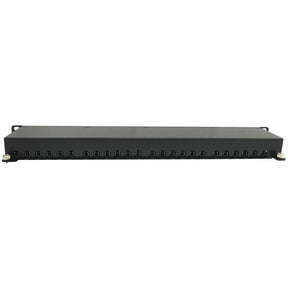 Tripp Lite by Eaton 24-Port Cat6a Shielded Patch Panel - 10 Gbps, STP, 110 Punch Down, RJ45, 1U, TAA — N252-024-6A-SH