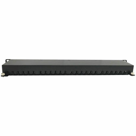 Tripp Lite by Eaton 24-Port Cat6a Shielded Patch Panel - 10 Gbps, STP, 110 Punch Down, RJ45, 1U, TAA — N252-024-6A-SH