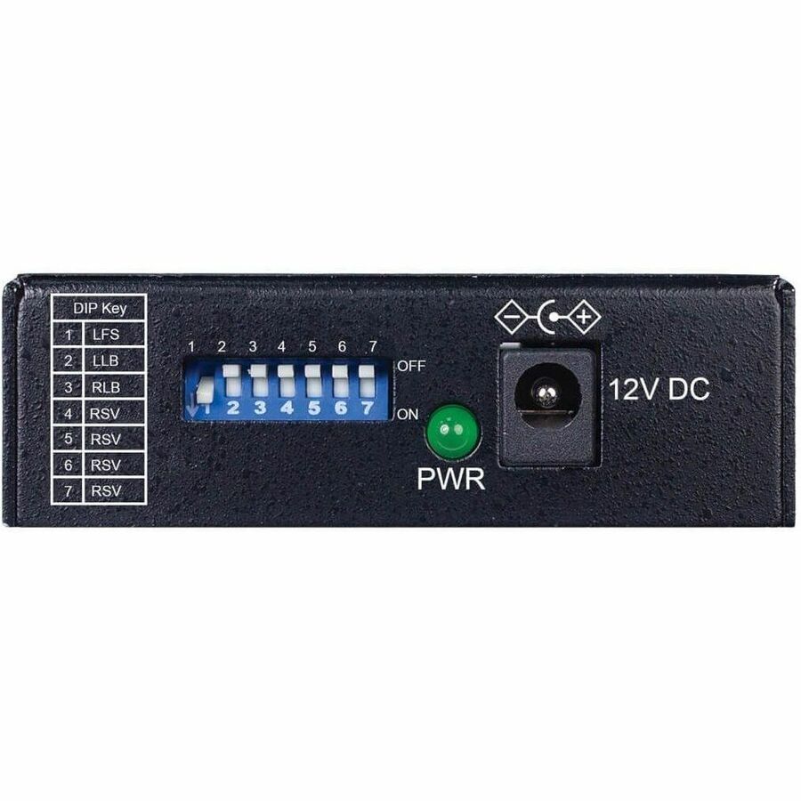 Tripp Lite Hardened Copper to Fiber Media Converter 10/100 Mbps RJ45/SC Singlemode -10&deg; to 60&deg;C 30 km (18.6 mi.) — N784-H01-SCSM