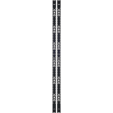 Tripp Lite by Eaton SmartRack Rack Enclosure Single-Width Vertical Equipment Management Bars, 42U, 1 Pair — SRVRTBARSGL