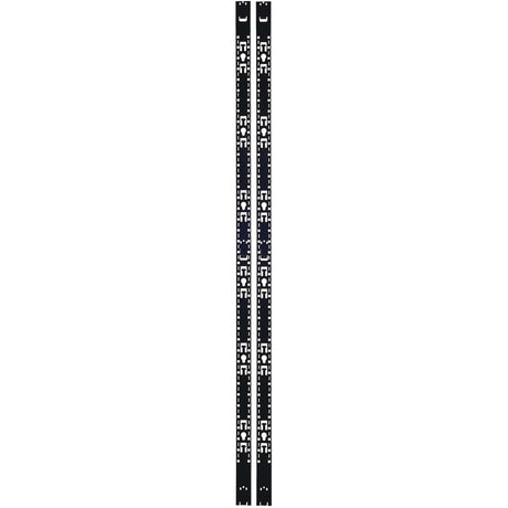 Tripp Lite by Eaton SmartRack Rack Enclosure Single-Width Vertical Equipment Management Bars, 42U, 1 Pair — SRVRTBARSGL