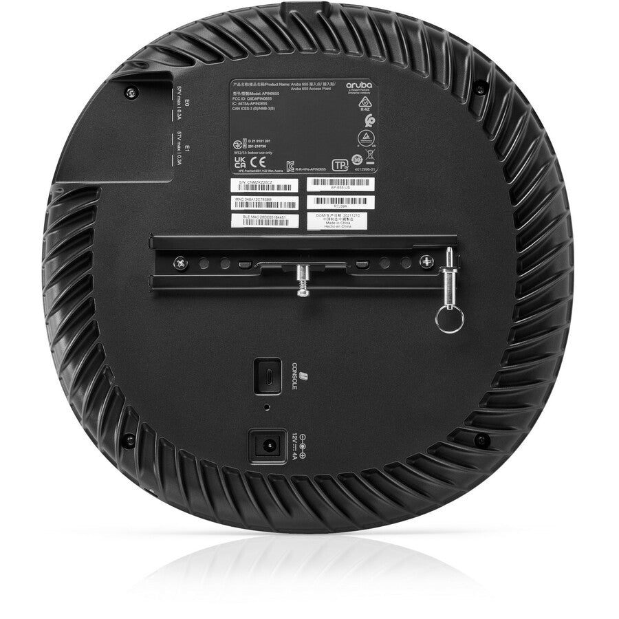 HPE AP-655 Tri Band 802.11ax 7.80 Gbit/s Wireless Access Point — R7J39A