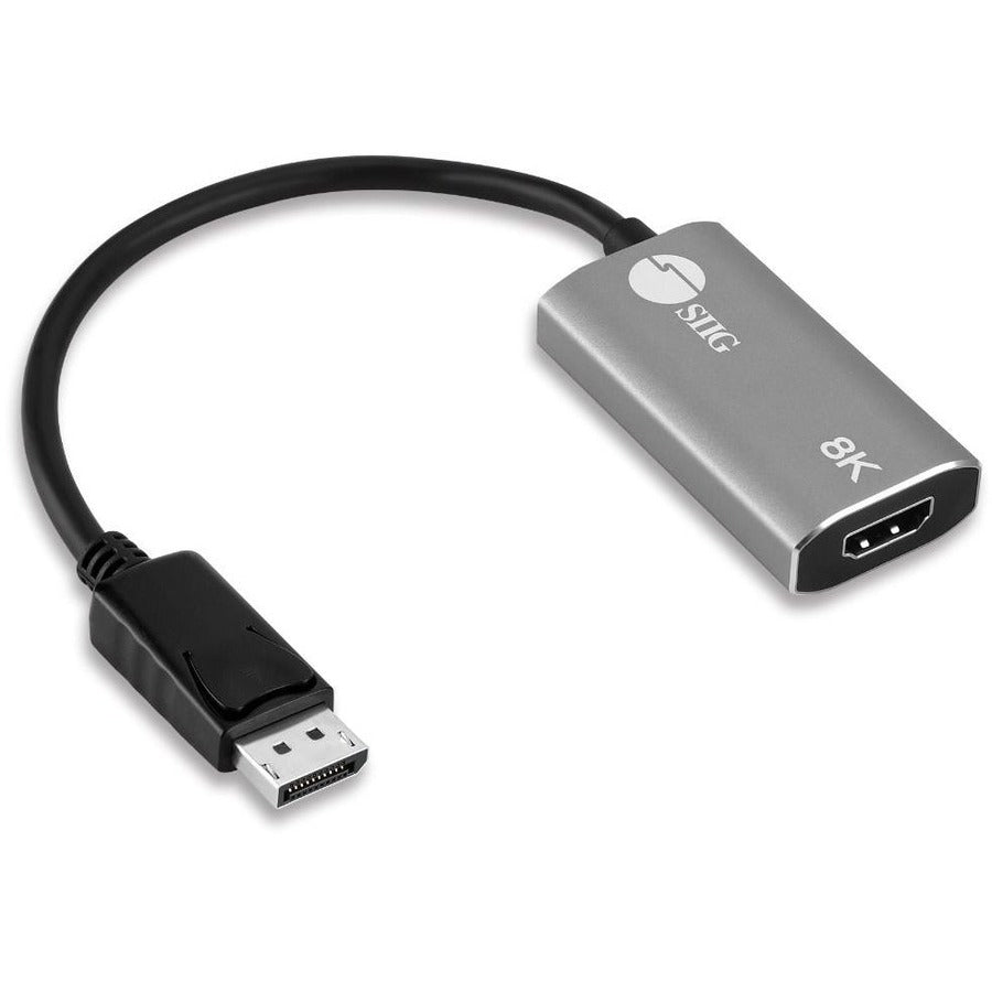 SIIG DisplayPort 1.4 to HDMI Adapter - 8K 60Hz Male to Female — CB-DP2611-S1