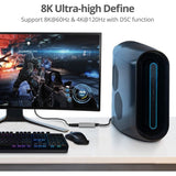 SIIG DisplayPort 1.4 to HDMI Adapter - 8K 60Hz Male to Female — CB-DP2611-S1