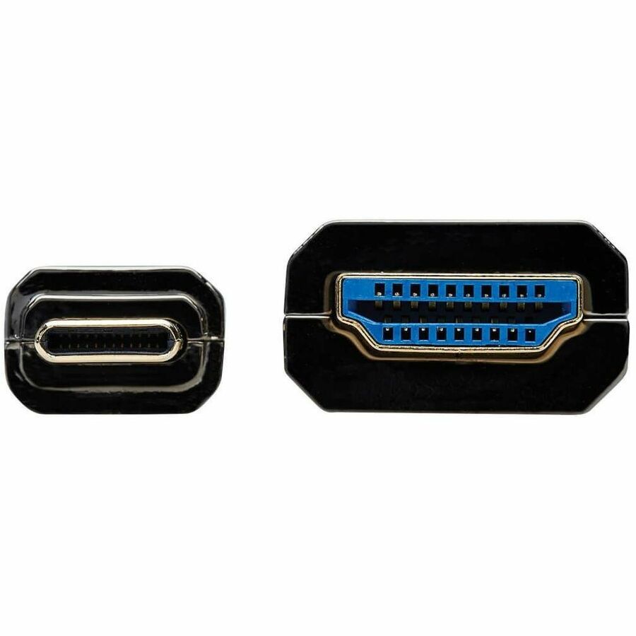 Eaton Tripp Lite Series High-Speed USB-C to HDMI Fiber Active Optical Cable (AOC) - UHD 4K 60 Hz, HDR, CL3 Rated, Black, 10 m (33 ft.) — U444F3-10M-H4K6