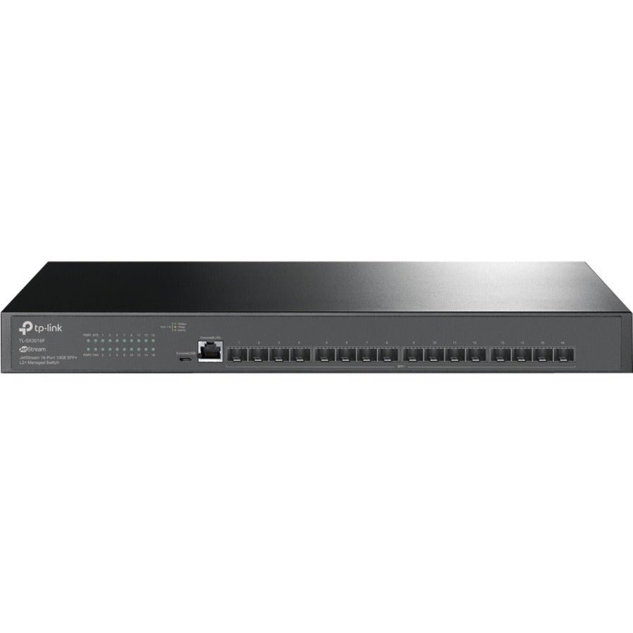 TP-Link TL-SX3016F - JetStream 16-Port 10GE SFP+ L2+ Managed Switch — SX3016F