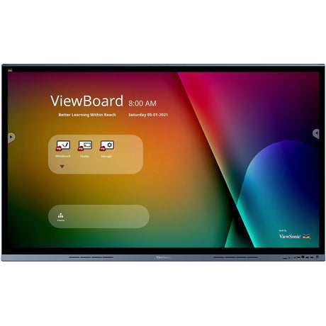 ViewSonic ViewBoard IFP6562 - 4K UHD Interactive Display with Integrated Software, 65W USB C, RJ45 - 350 cd/m2 - 65" — IFP6562