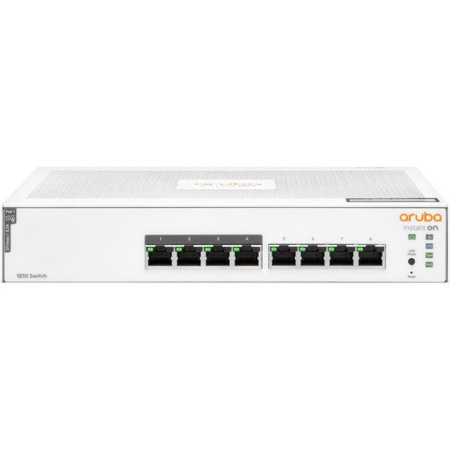 HPE Instant On 1830 8G 4p Class4 PoE 65W Switch — JL811A#ABA