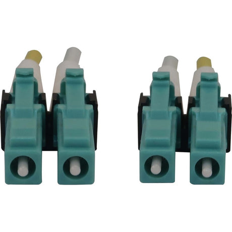 Tripp Lite 400G Multimode 50/125 OM4 Switchable Fiber Optic Cable (Duplex LC-PC M/M) LSZH Aqua 1 m (3.3 ft.) — N820X-01M-OM4