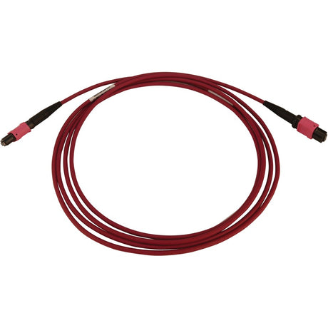 Eaton Tripp Lite Series 100G Multimode 50/125 OM4 Fiber Optic Cable (12F MTP/MPO-PC F/F), LSZH, Magenta, 10 m (32.8 ft.) — N845B-10M-12-MG