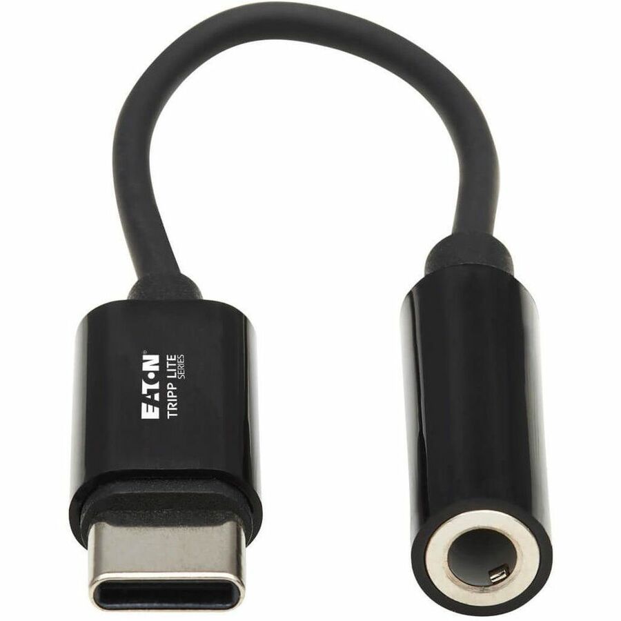 Tripp Lite by Eaton USB-C to 3.5 mm Headphone Jack Adapter Audio Adapter — U437-001