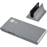 SIIG USB-C Dual 4K Video MST Docking Station with 60WPD Charging — JU-DK0N11-S1