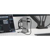 SIIG USB-C Dual 4K Video MST Docking Station with 60WPD Charging — JU-DK0N11-S1