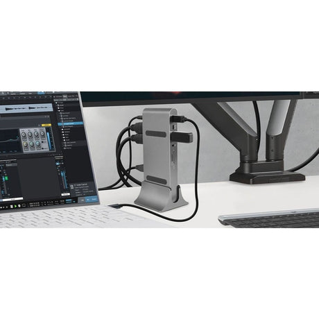 SIIG USB-C Dual 4K Video MST Docking Station with 60WPD Charging — JU-DK0N11-S1