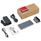 SIIG USB-C Dual 4K Video MST Docking Station with 60WPD Charging — JU-DK0N11-S1