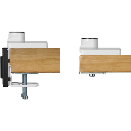 SIIG Single Monitor Gas Spring Aluminum Desk Monitor Arm with USB and Audio Ports - 17" to 49" — CE-MT3H11-S1
