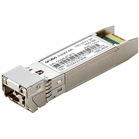 HPE Instant On 10G SFP+ LC SR 300m OM3 MMF Transceiver — R9D18A