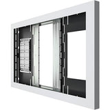 Chief Impact On-Wall Kiosk - Landscape 65" White — LW65UW
