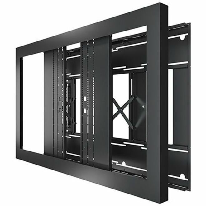 Chief Impact On-Wall Kiosk - Landscape 65" Black — LW65UB