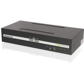 IOGEAR 2-Port Dual View DisplayPort Secure KVM Switch w/Audio and CAC Support — GCS1422TAA4C