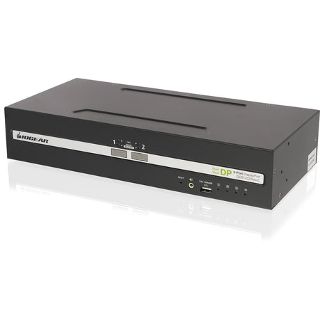 IOGEAR 2-Port Dual View DisplayPort Secure KVM Switch w/Audio and CAC Support — GCS1422TAA4C
