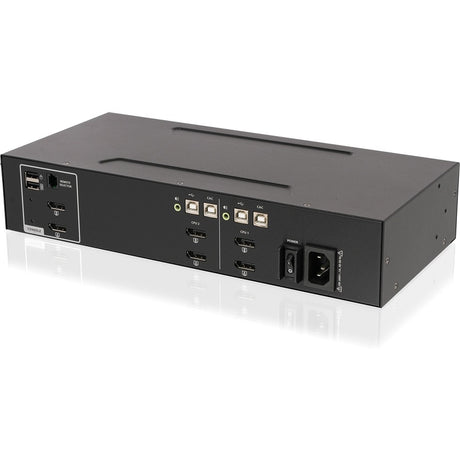 IOGEAR 2-Port Dual View DisplayPort Secure KVM Switch w/Audio and CAC Support — GCS1422TAA4C