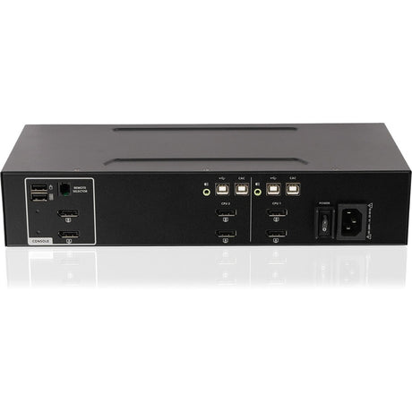 IOGEAR 2-Port Dual View DisplayPort Secure KVM Switch w/Audio and CAC Support — GCS1422TAA4C