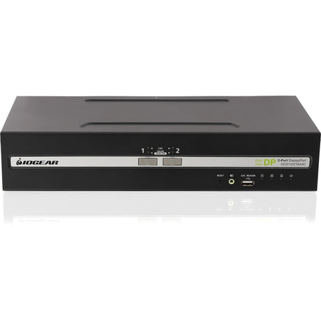 IOGEAR 2-Port Dual View DisplayPort Secure KVM Switch w/Audio and CAC Support — GCS1422TAA4C