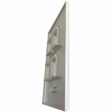 Tripp Lite by Eaton Safe-IT 4-Port Single-Gang Keystone Wall Plate, Antibacterial, Ivory Matte, TAA — N042AB-004-IVM