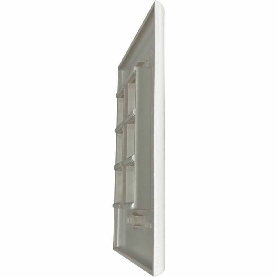 Tripp Lite by Eaton Safe-IT 6-Port Single-Gang Keystone Wall Plate, Antibacterial, Ivory Matte, TAA — N042AB-006-IVM