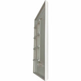 Tripp Lite by Eaton Safe-IT 6-Port Single-Gang Keystone Wall Plate, Antibacterial, Ivory Matte, TAA — N042AB-006-IVM