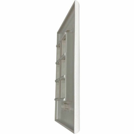 Tripp Lite by Eaton Safe-IT 6-Port Single-Gang Keystone Wall Plate, Antibacterial, Ivory Matte, TAA — N042AB-006-IVM