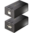 StarTech.com 150m (492ft) USB 2.0 Extender over Cat5e/Cat6 Ethernet Cable, Externally Powered USB Extender/Adapter via RJ45/Network Cable — C15012-USB-EXTENDER