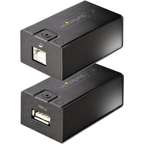 StarTech.com 150m (492ft) USB 2.0 Extender over Cat5e/Cat6 Ethernet Cable, Externally Powered USB Extender/Adapter via RJ45/Network Cable — C15012-USB-EXTENDER