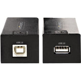 StarTech.com 150m (492ft) USB 2.0 Extender over Cat5e/Cat6 Ethernet Cable, Externally Powered USB Extender/Adapter via RJ45/Network Cable — C15012-USB-EXTENDER