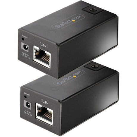StarTech.com 150m (492ft) USB 2.0 Extender over Cat5e/Cat6 Ethernet Cable, Externally Powered USB Extender/Adapter via RJ45/Network Cable — C15012-USB-EXTENDER