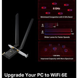 TP-Link Archer TXE72E - WiFi 6E AXE5400 PCIe WiFi Card for Desktop PC — ArcherTXE72E