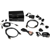 Black Box KVX Series Dual-Head HDMI KVM Fiber Extenders (KVXLCHF-200) — KVXLCHF-200